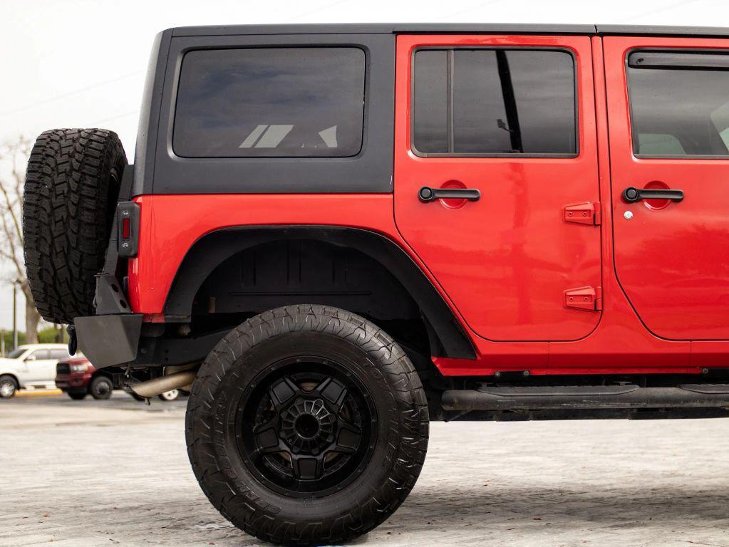 used 2018 Jeep Wrangler JK Unlimited car, priced at $21,892