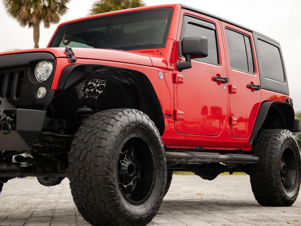 used 2018 Jeep Wrangler JK Unlimited car, priced at $21,892