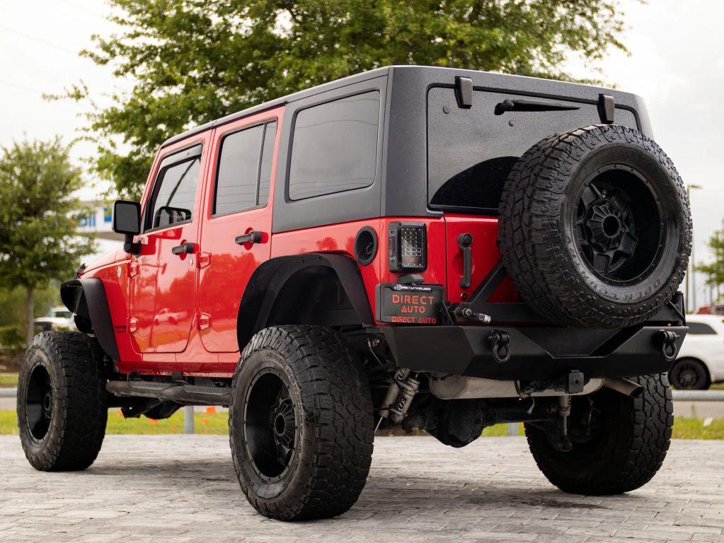 used 2018 Jeep Wrangler JK Unlimited car, priced at $21,892