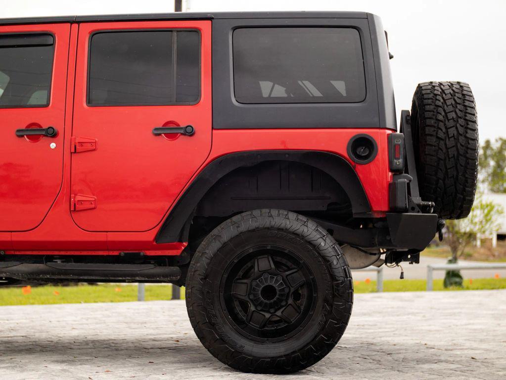 used 2018 Jeep Wrangler JK Unlimited car, priced at $21,892