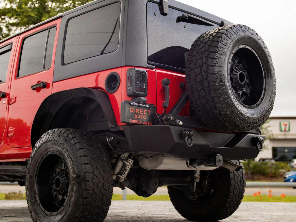 used 2018 Jeep Wrangler JK Unlimited car, priced at $21,892