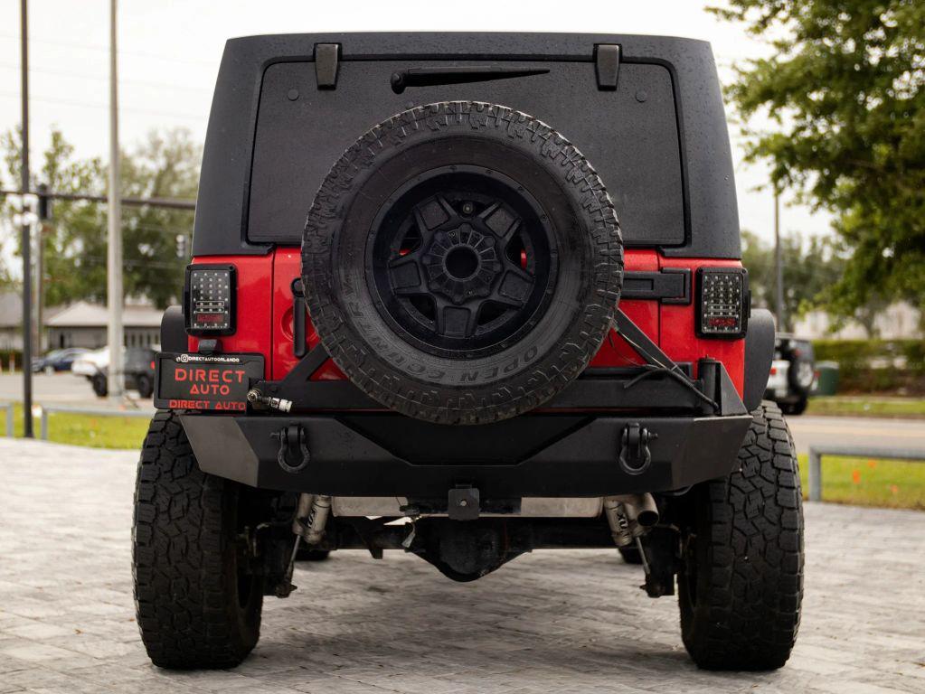 used 2018 Jeep Wrangler JK Unlimited car, priced at $21,892