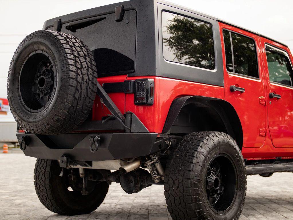 used 2018 Jeep Wrangler JK Unlimited car, priced at $21,892