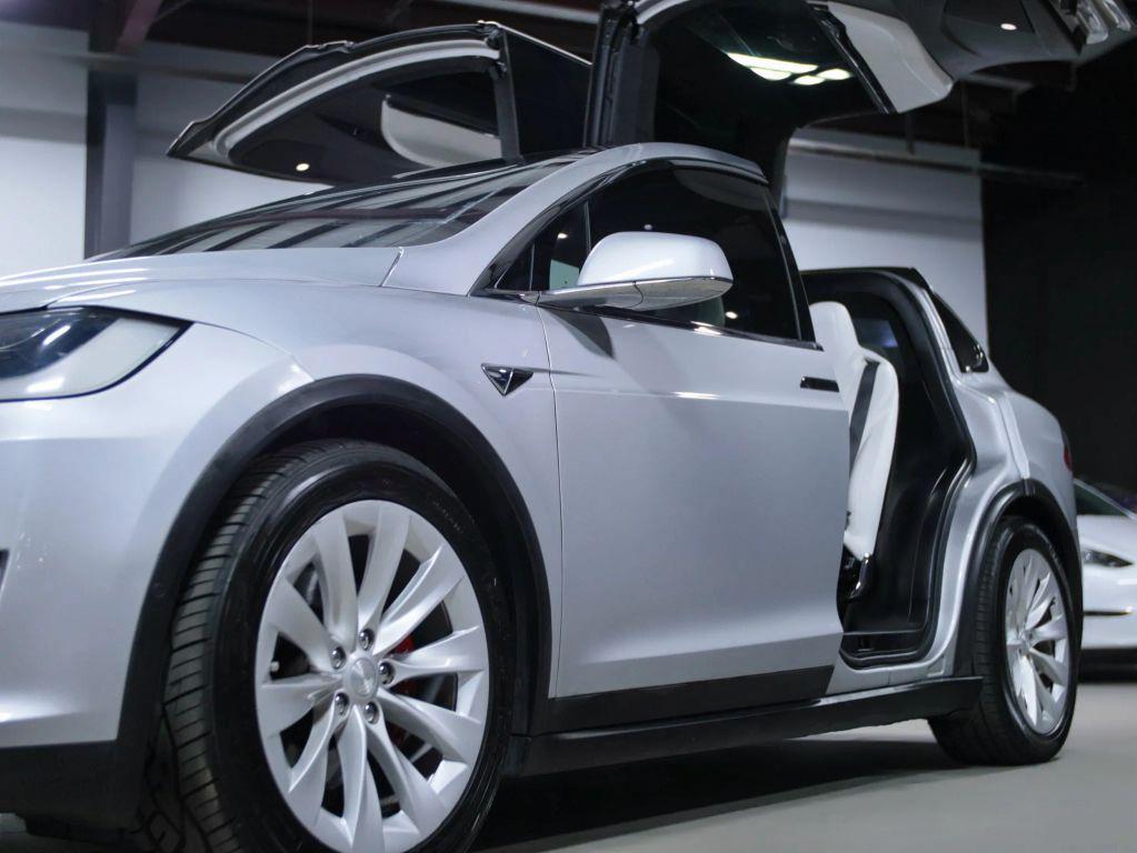 used 2017 Tesla Model X car, priced at $22,998