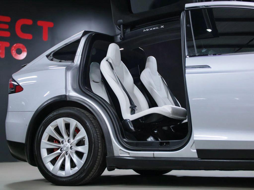 used 2017 Tesla Model X car, priced at $22,998