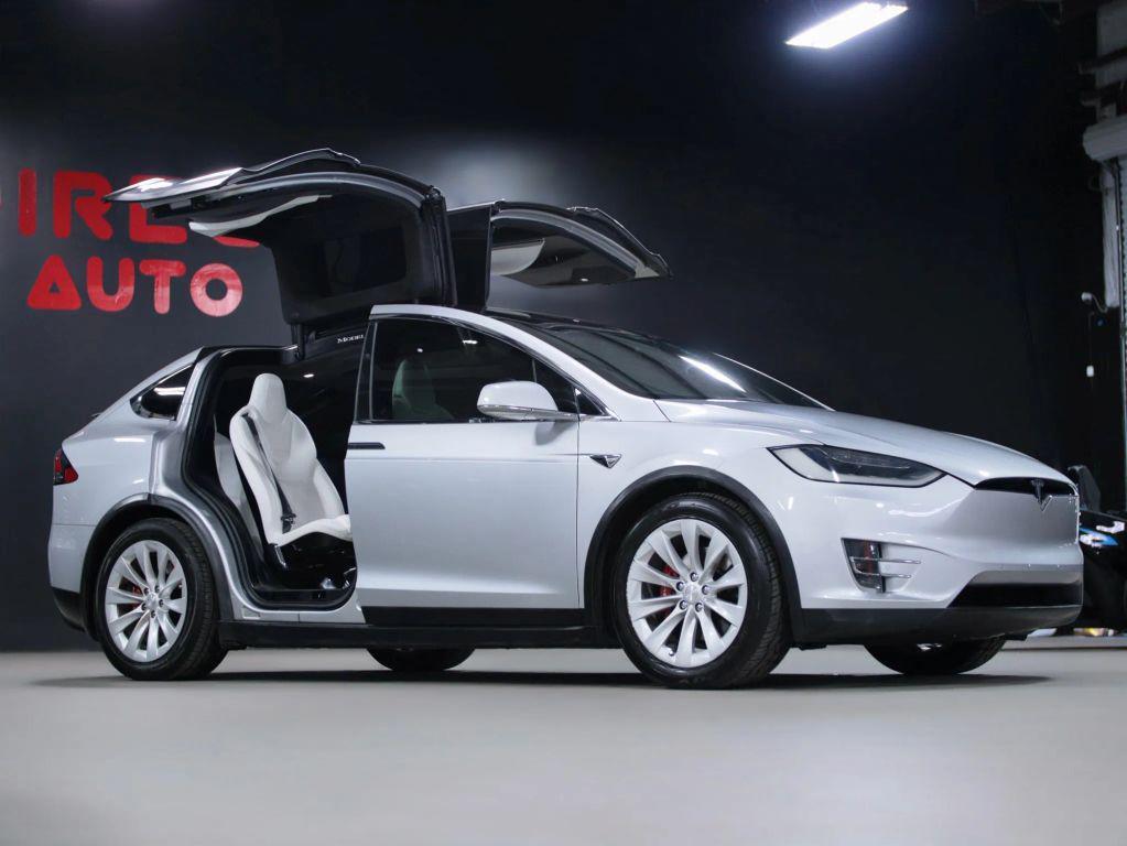 used 2017 Tesla Model X car, priced at $22,998