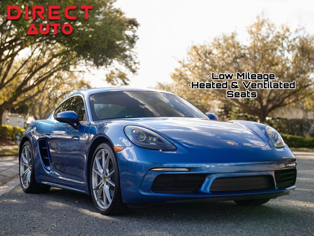 used 2018 Porsche 718 Cayman car, priced at $48,192