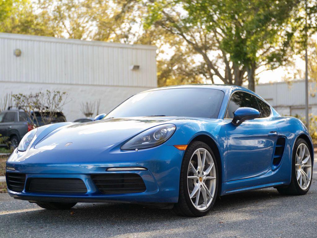used 2018 Porsche 718 Cayman car, priced at $48,192