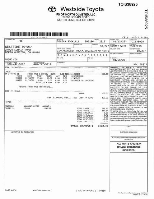 used 2021 Chevrolet Equinox car, priced at $14,500