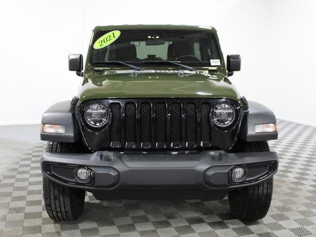 used 2021 Jeep Wrangler car, priced at $27,900