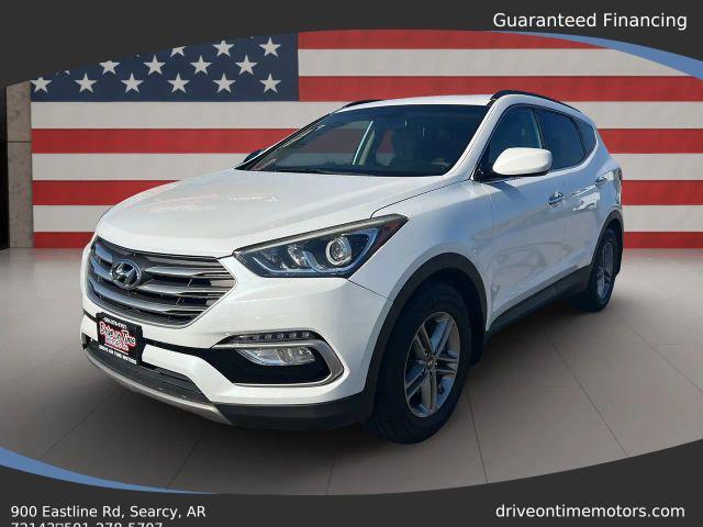 2017 Frost White Pearl Hyundai Santa Fe Sport