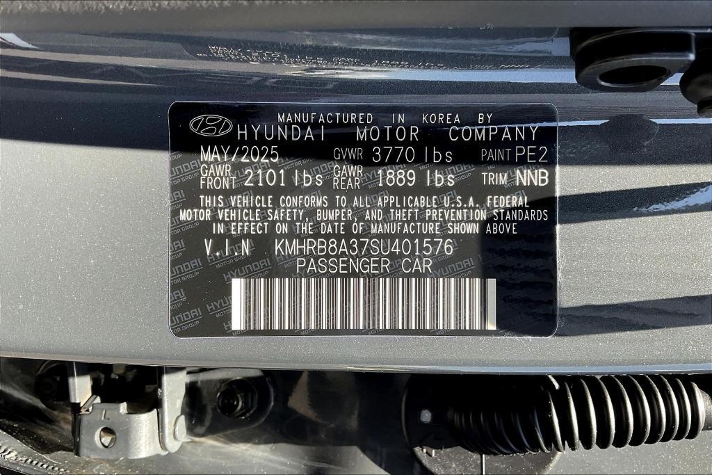 new 2025 Hyundai Venue car, priced at $21,608