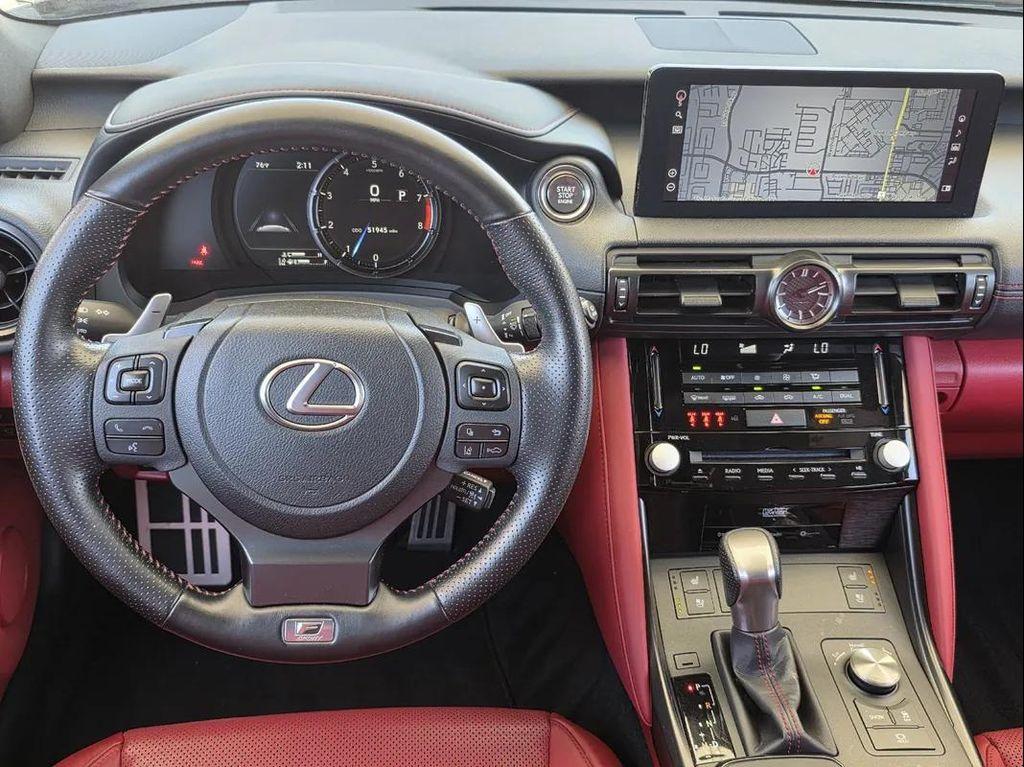 used 2023 Lexus IS 500 car, priced at $56,989