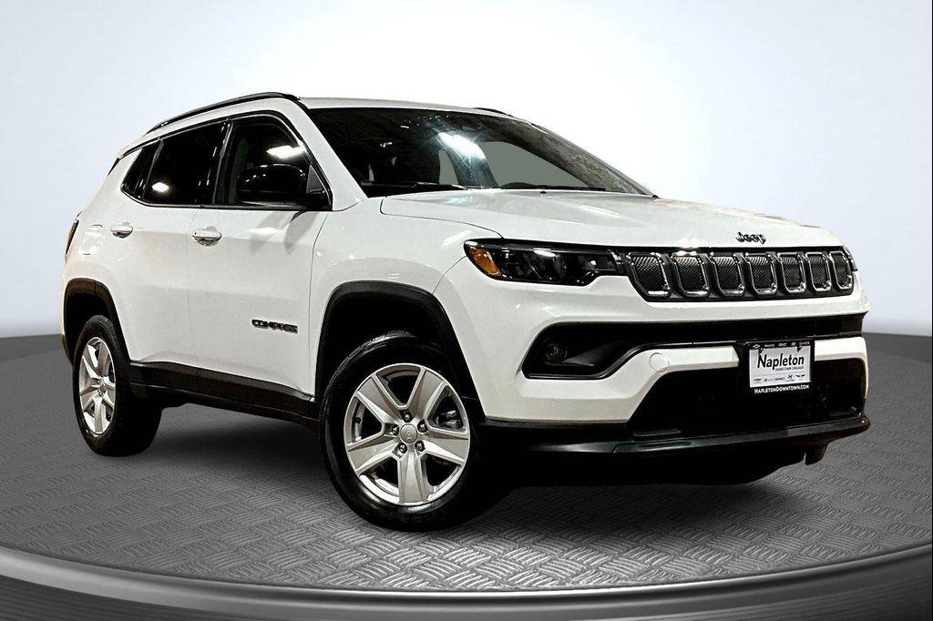 used 2022 Jeep Compass car, priced at $19,995