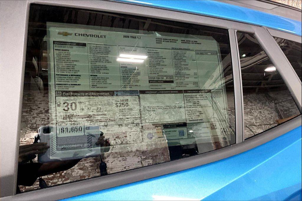 new 2026 Chevrolet Trax car, priced at $25,479