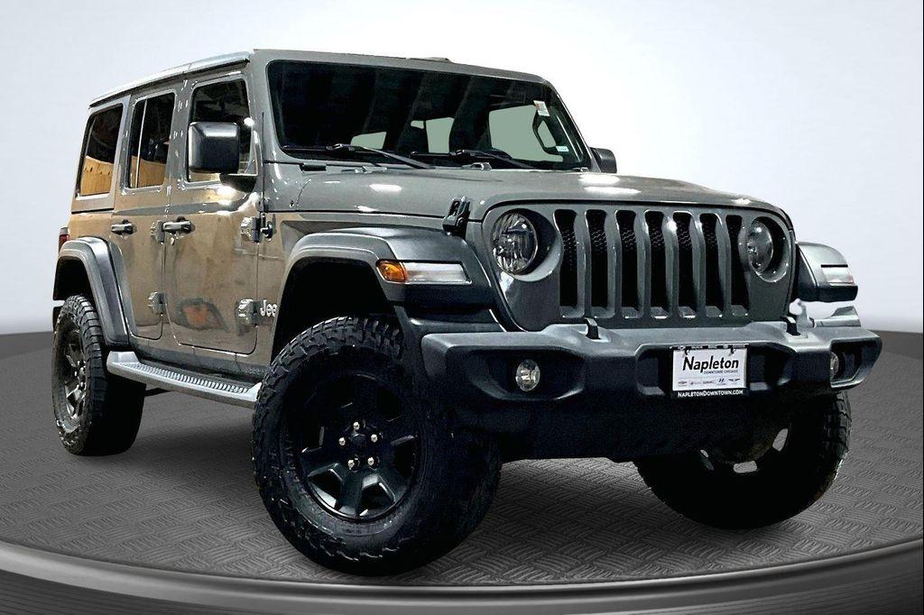 used 2019 Jeep Wrangler Unlimited car, priced at $21,325