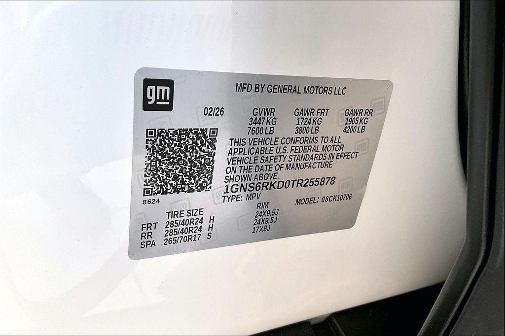new 2026 Chevrolet Tahoe car, priced at $84,962