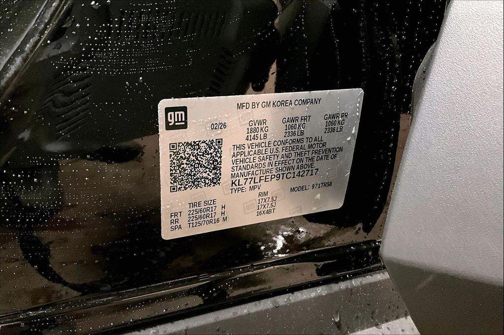 new 2026 Chevrolet Trax car, priced at $23,867
