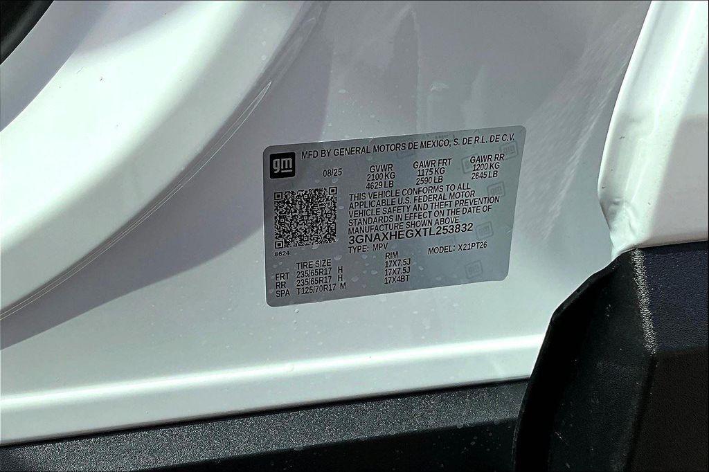 new 2026 Chevrolet Equinox car, priced at $29,212