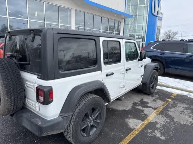 used 2021 Jeep Wrangler Unlimited car, priced at $26,655
