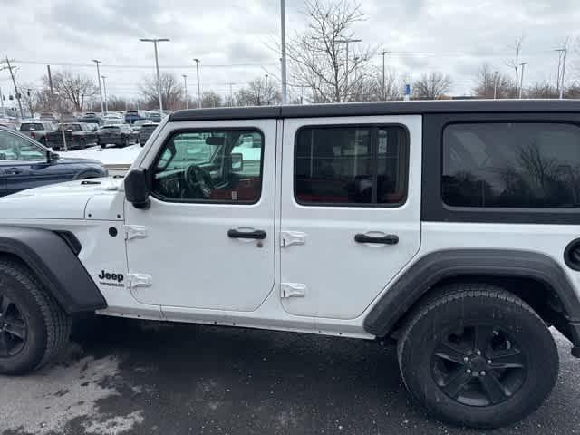 used 2021 Jeep Wrangler Unlimited car, priced at $26,655