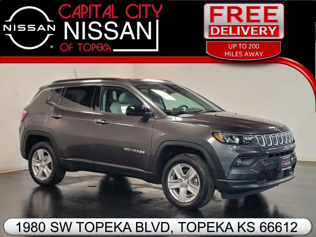 used 2022 Jeep Compass car, priced at $19,300