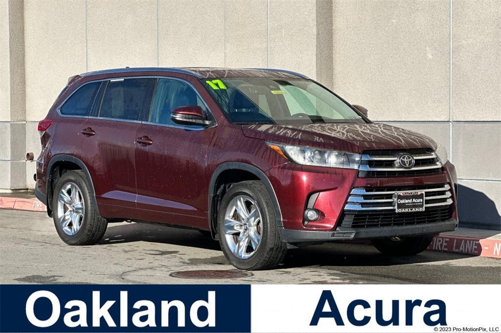 used 2017 Toyota Highlander car, priced at $23,380