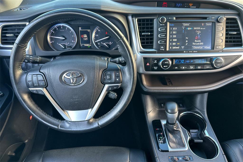 used 2017 Toyota Highlander car, priced at $23,380