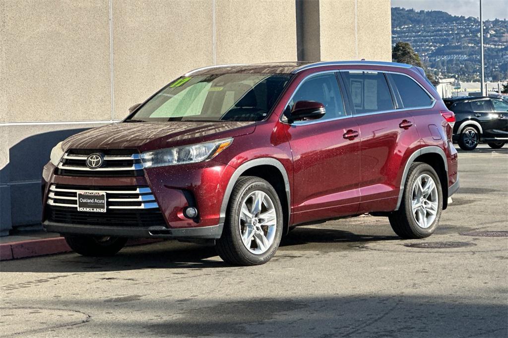 used 2017 Toyota Highlander car, priced at $23,380