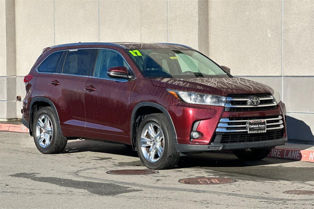 used 2017 Toyota Highlander car, priced at $23,380