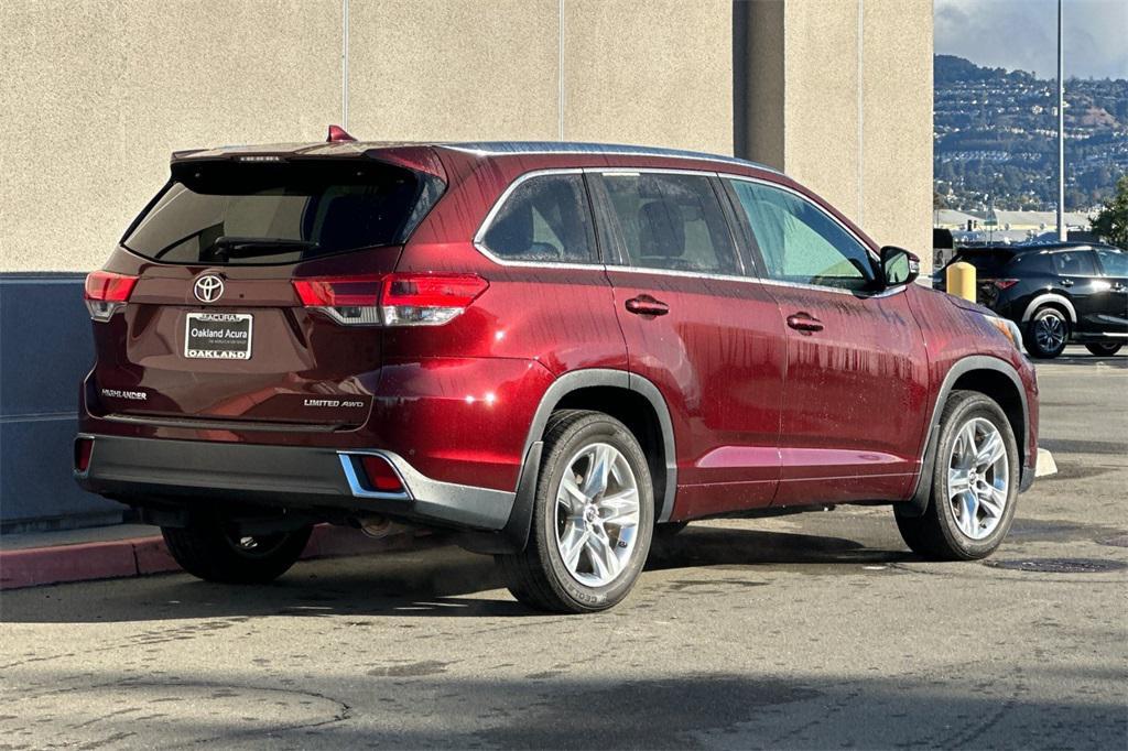 used 2017 Toyota Highlander car, priced at $23,380
