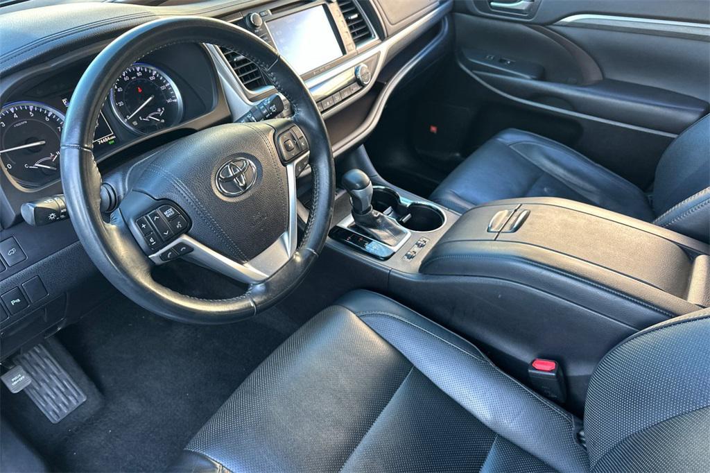 used 2017 Toyota Highlander car, priced at $23,380