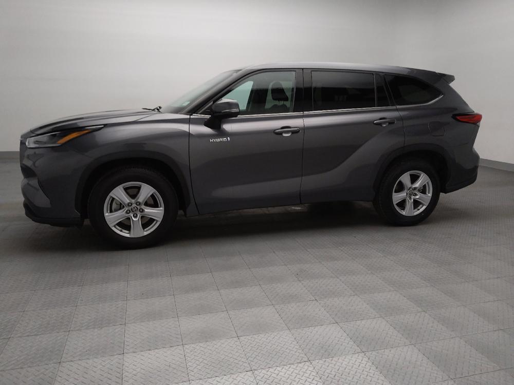 used 2021 Toyota Highlander Hybrid car, priced at $29,395