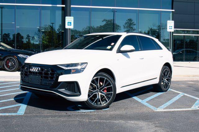 used 2020 Audi Q8 car, priced at $34,500
