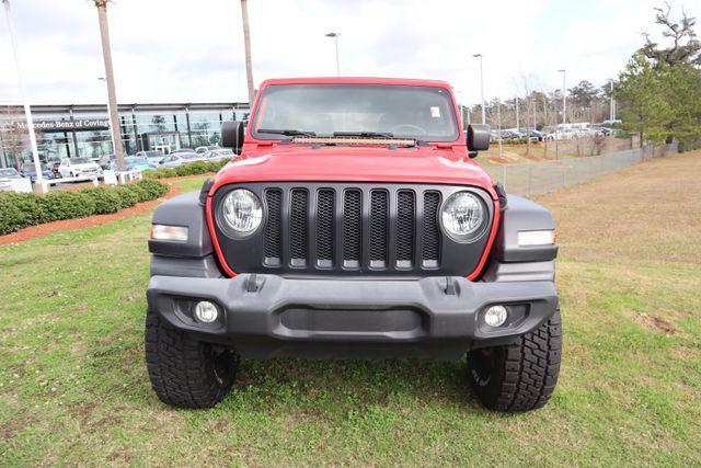 used 2021 Jeep Wrangler Unlimited car, priced at $28,198