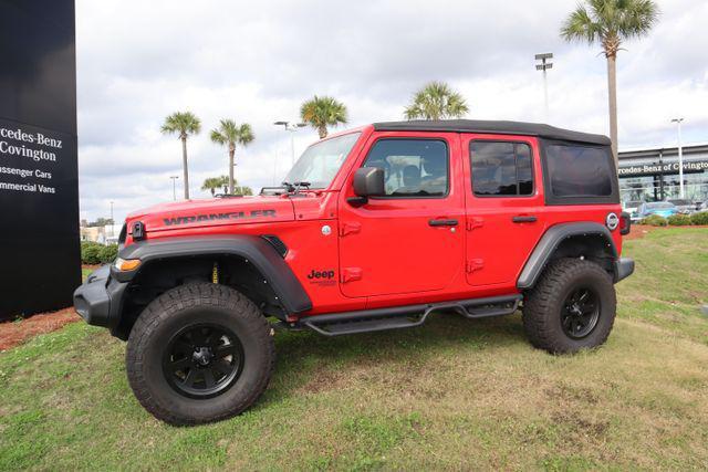 used 2021 Jeep Wrangler Unlimited car, priced at $28,198