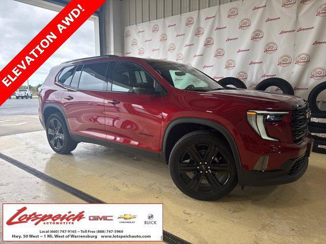 new 2026 GMC Acadia car, priced at $52,720