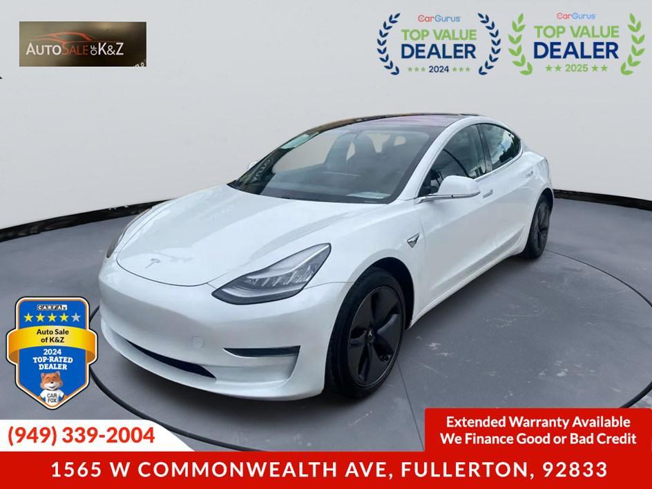 used 2019 Tesla Model 3 car, priced at $14,499
