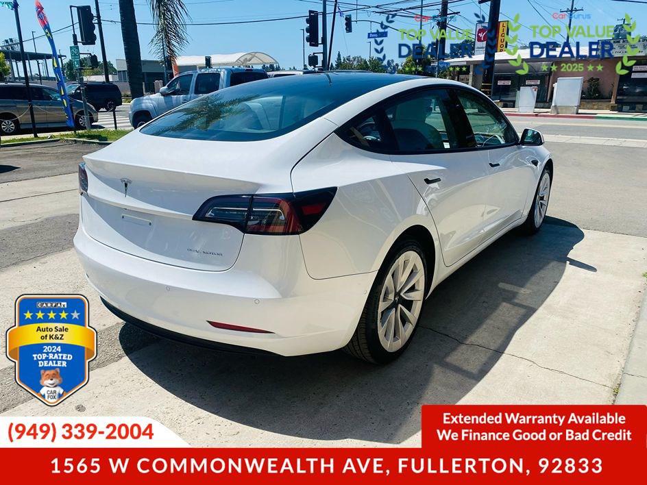 used 2022 Tesla Model 3 car, priced at $20,999