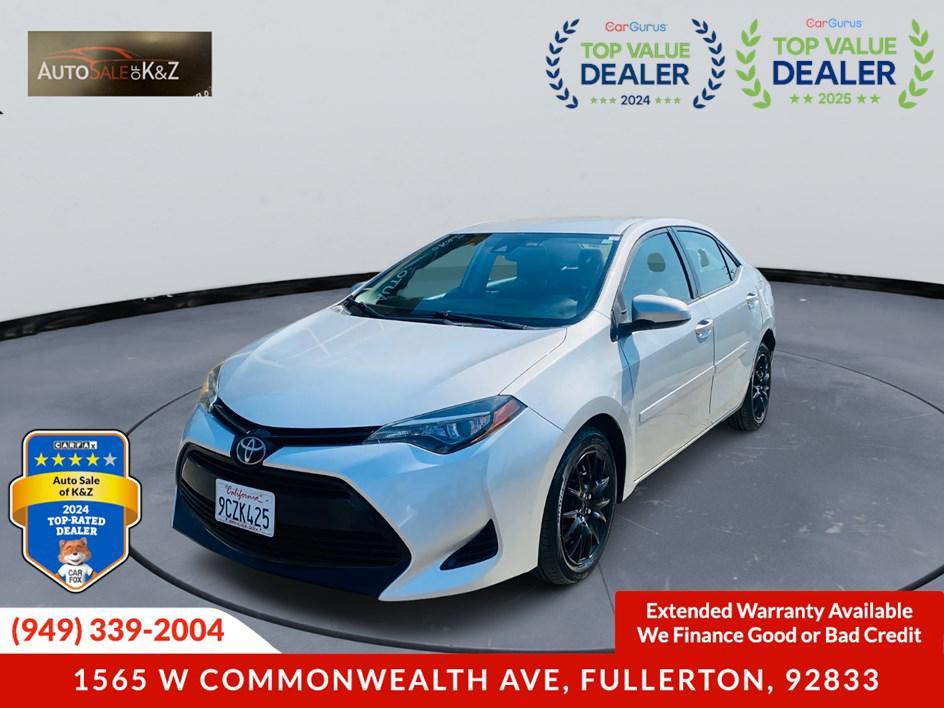 used 2017 Toyota Corolla car, priced at $9,999