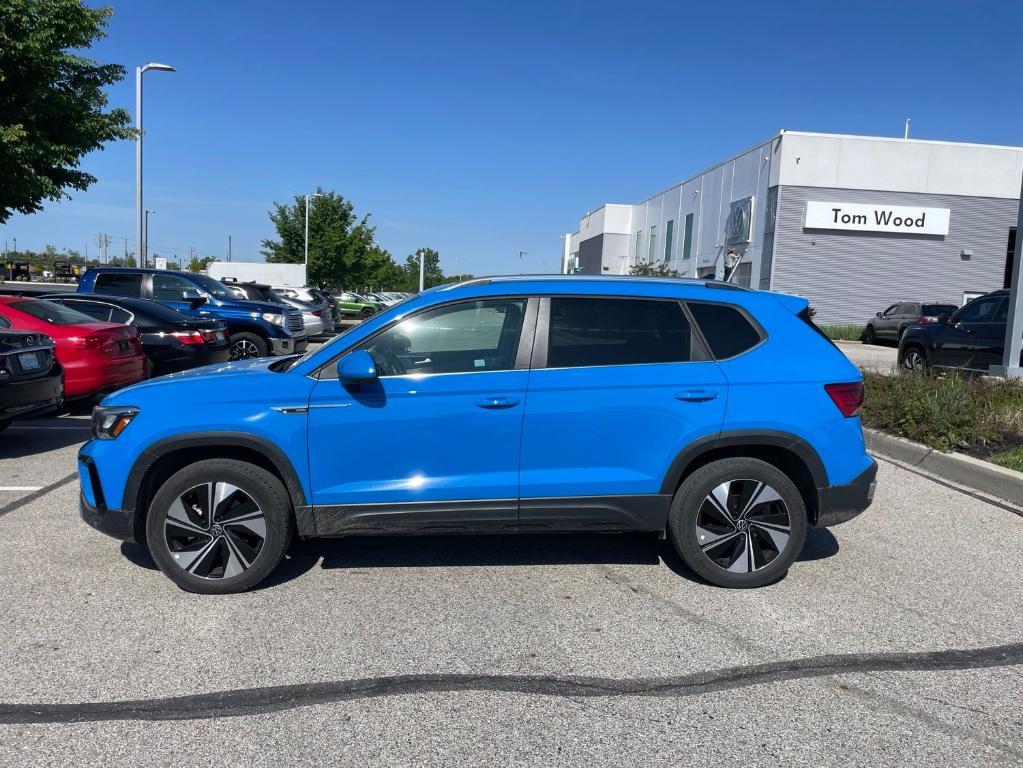 used 2023 Volkswagen Taos car, priced at $23,365