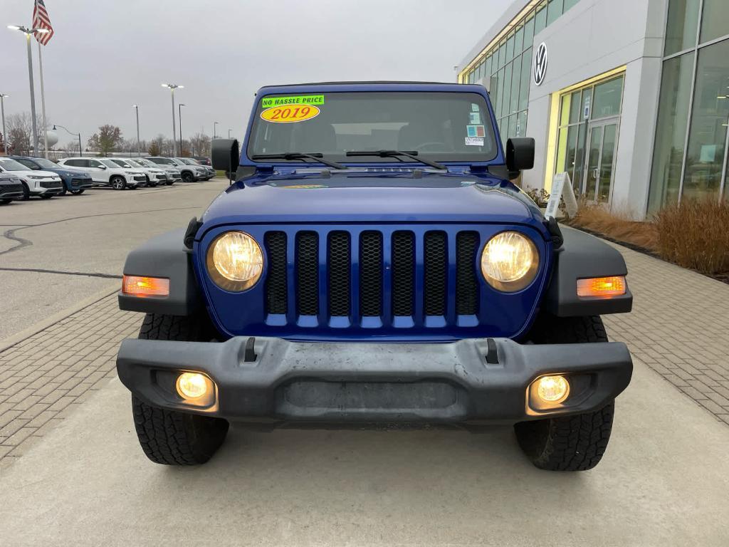 used 2019 Jeep Wrangler Unlimited car, priced at $22,154