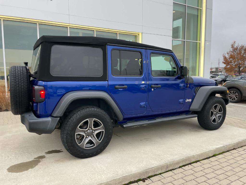 used 2019 Jeep Wrangler Unlimited car, priced at $22,154