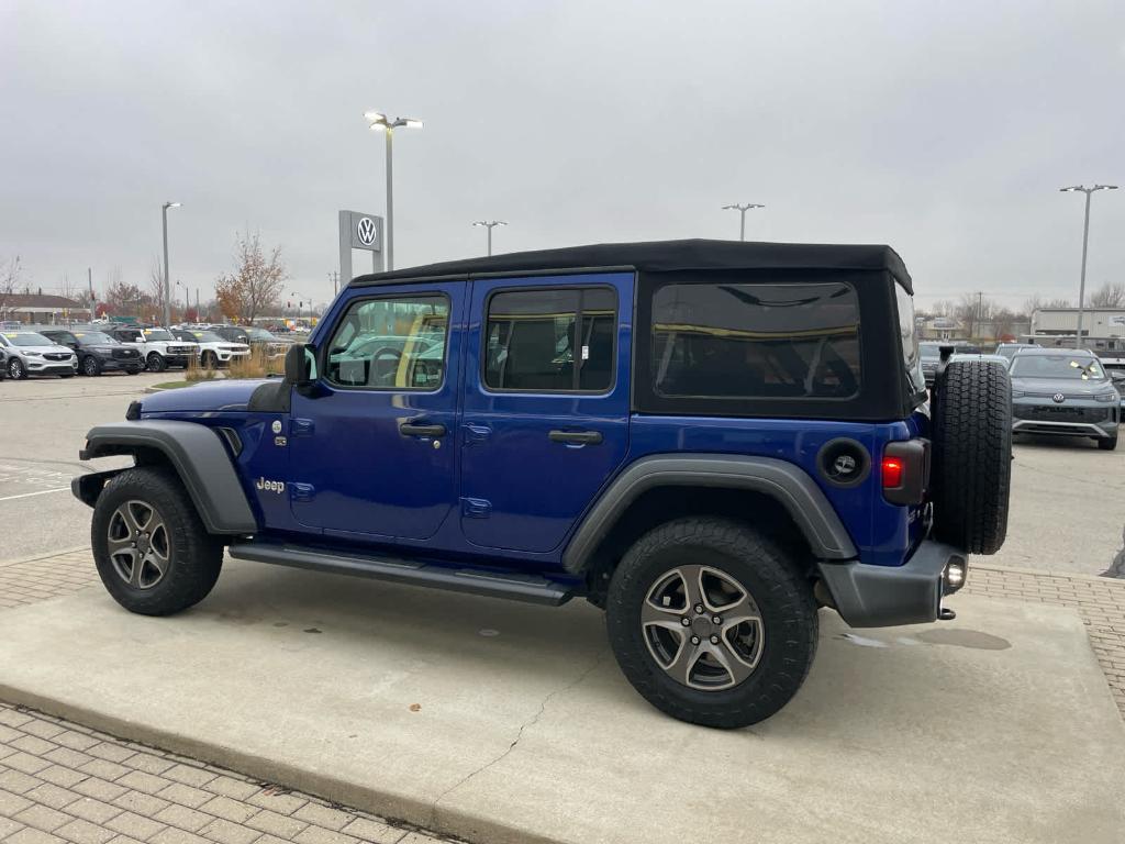 used 2019 Jeep Wrangler Unlimited car, priced at $22,154