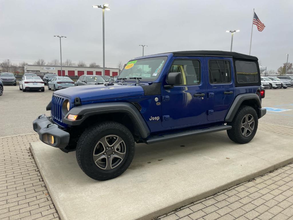 used 2019 Jeep Wrangler Unlimited car, priced at $22,154