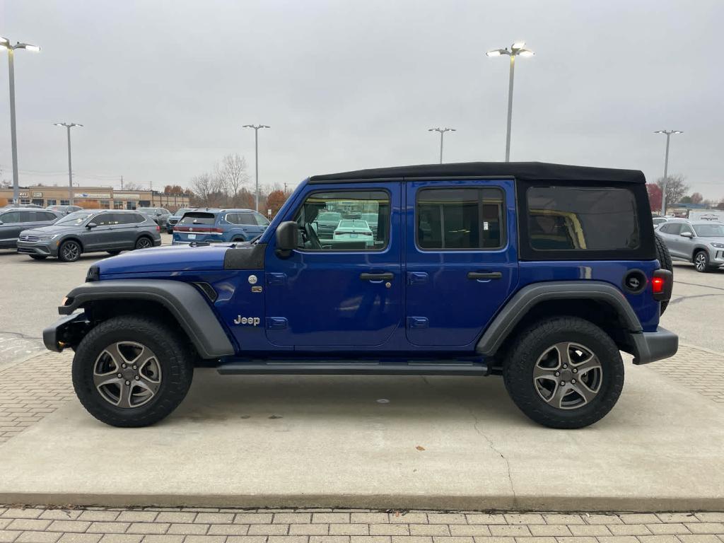 used 2019 Jeep Wrangler Unlimited car, priced at $22,154
