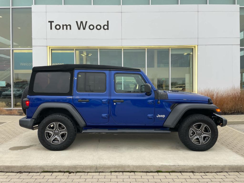 used 2019 Jeep Wrangler Unlimited car, priced at $22,154