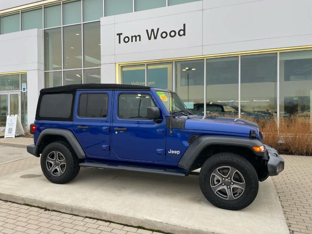 used 2019 Jeep Wrangler Unlimited car, priced at $22,154