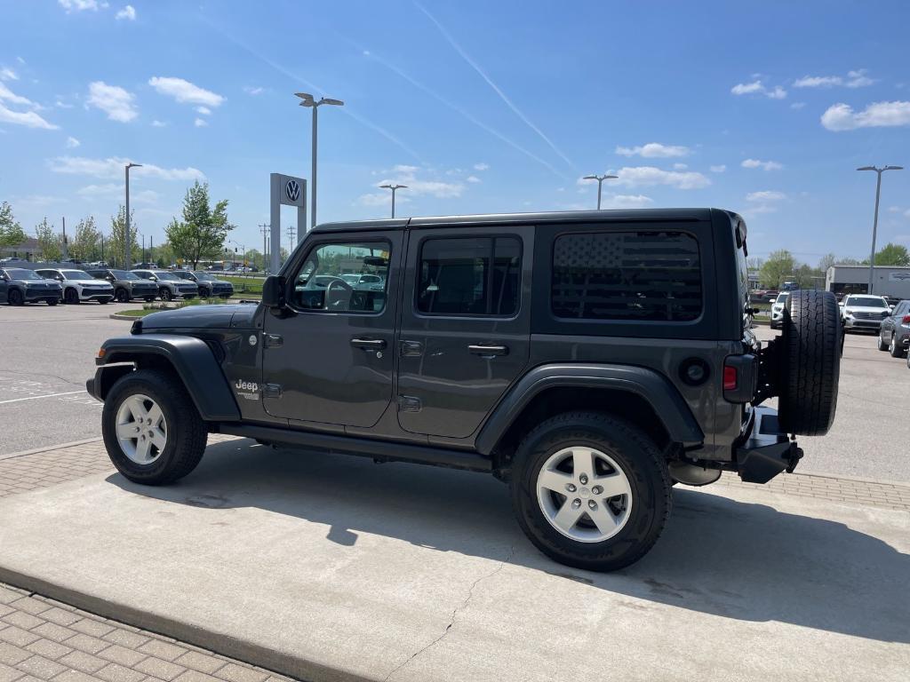 used 2019 Jeep Wrangler Unlimited car, priced at $17,340