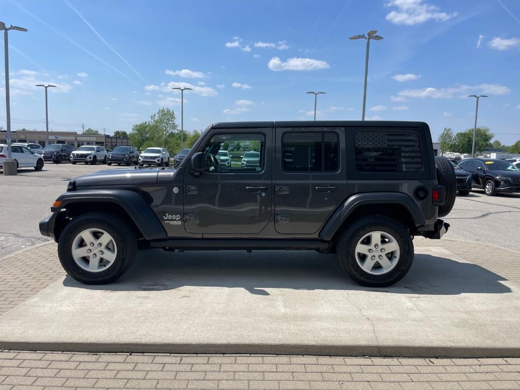 used 2019 Jeep Wrangler Unlimited car, priced at $17,340